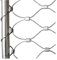 VXHCS 304 Edelstahl-Seilnetz, 8cm/1,5mm Sicherheitsnetz für Balkon, Absturzsicherungsnetz In Großer Höhe, Pflanzenkletternetz Maschendrahtzaun (0.6x29m)