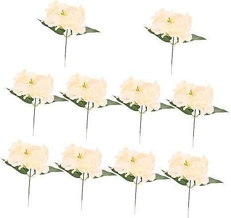 Warmhm 1 Satz Imitation Hortensien Glyzinien Ringelblume Dekoration Abs Künstliche Blüten Artificial Hochzeitsdeko Simulierte Hortensie Simulationsblumenstrauß Schmücken Seide 10st