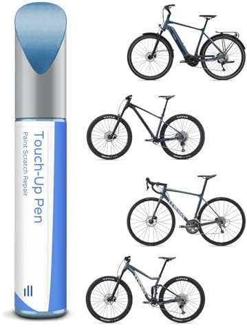 PARTS4EV Blue Ashes Gloss-Fahrradlack - Ausbesserungslack für Giant, verwenden Sie Lackstift für Metall und Kunststoff-Hochdeckender Fahrradlack