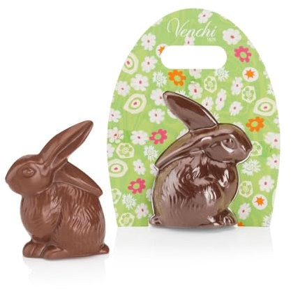 Venchi - Milchschokoladenhase, Glutenfrei, 100 gr, Ostern Kollektion, Geschenkidee