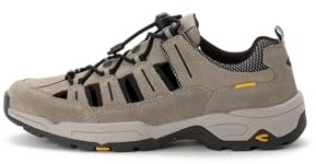 camel active Herren Low-Top Sneaker, Männer Halbschuhe,Wechselfußbett,wasserabweisend,Strassenschuhe,Freizeitschuhe,grau,42 EU