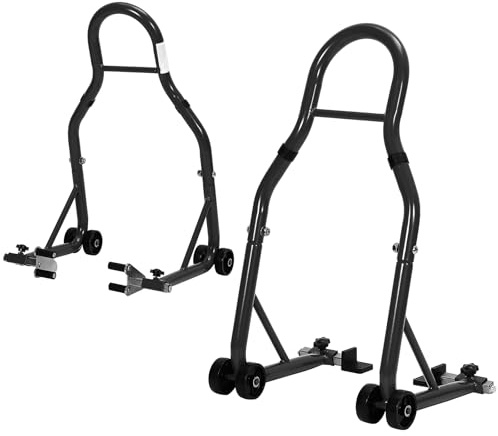 Garvee 900LBS Heavy Duty Motorcycle Front and Rear Stands