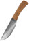 Couteau avec Manche en Bois d'olivier et Fourreau en Cuir Couteau de Chasse Couteau d'extérieur LARP Ritter Samurai Moyen âge à partir de 18 Ans