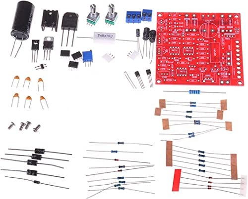 HiLetgo 0-30V 2mA-3A ajustable DC regulado fuente de alimentación DIY Kit corto con protección