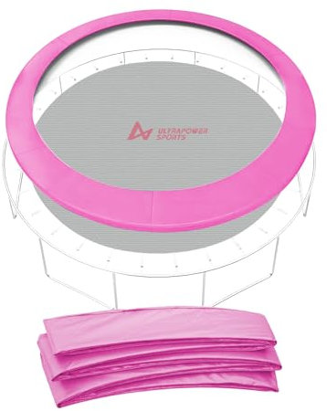 ULTRAPOWER SPORTS Federabdeckung Randschutz Randabdeckung für Trampolin 305cm – 8Stangen Rahmenpolsterung Bunt PVC - UV beständig