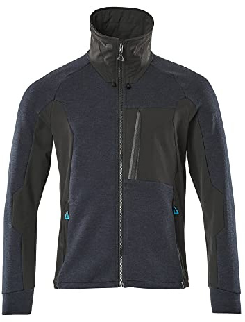 Mascot 17484-319-01009-M Sweatshirt Mit Stehkragen Größe in Dunkelmarine-Blau/Schwarz, M