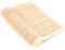 100 piezas Cucharas de madera desechables, Cuchara de té de madera de 10 cm Cuchara de helado cuchara redonda para Cafe Tartas
