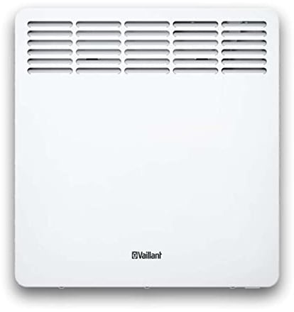 Vaillant eloMENT VER 75/5 Wandkonvektor für ca. 7,5 m2 (weiß), 230V, 0,8 kW Heizleistung, Elektroheizkörper für zuverlässige und schnelle Wärme, wandhängend, 0010023955