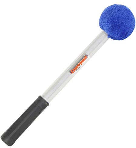 MAZA SURDO ALUMINIO MANGO LIVERPOOL REF. MA79 (AZUL) (UNA UNIDAD) Largo: 35cm. Ancho: 2,8