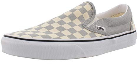 Vans U Classic Slip-On-Schuhe für Erwachsene, Unisex, klassisches Design, Silber - silber - Größe: 37 EU