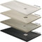 GME Plato de Ducha Carga Mineral Hidden con Enmarcado Oculto, 130 cm Longitud x 80 cm Anchura, Blanco