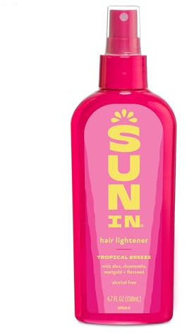 Sun In Tropical Breeze Haaraufheller - Aufhellungsspray für blondes und dunkles Haar - Sanftes Haare Aufhellen mit Aloe & Kamille - Haarpflege alkoholfrei, parabenfrei - 1-Pack, 138mL