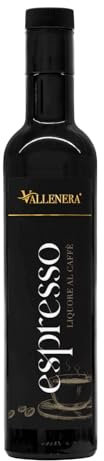 Vallenera Liquore al Caffè Mokà * Liquore caffè cremoso artigianale * Amaro al caffè 0,5 L.