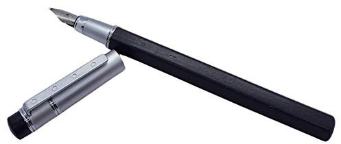 Füllfederhalter Oberthur Charme aus Ebenholz – Spitze M – Luxus und Modern