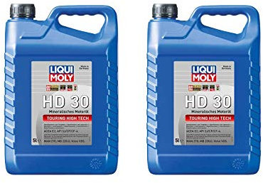 2X Original Liqui Moly 5L Touring High Tech HD 30 Motoröl Motorenöl Öl Oil 1265
