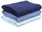 VmG-Store 3x Waffelpique Set je 0,5m x 1,5m Waffel Stoff 100% Baumwollstoff Tex Standard 100 (Set03, 3er Set)