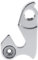 Bike Schaltwerk Hanger, Mech Fahrrad Aufhänger Adapter MTB Mountain Road Gear Ersatz Schaltauge mit Muttern Aluminiumlegierungs Hintere Gang Rahmen Schwanz Haken Teile für Mountainbikes Fahrräder(#8)