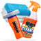 5-teil. Glasversiegelung Bundle - Soft99 Glaco DX 110 ml - Versiegelung mit perfektem Lotuseffekt + Soft 99 Glaco de Cleaner Glasreiniger 400ml, detailmate Mikrofaser Poliertuch 40x40cm + 2x Glastuch