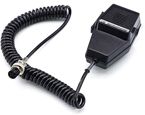 SHAWOROCE 4-Pin CB Mikrofon Mic Microphone Kompatibel mit Transceiver Radio Cobra Funkgeräte 25LTD 29LTD 29NW 29Lx PR240 PR4250 MRHH100 MRHH200 PRO505XL PRO510XL PRO520XL PRO530XL President PC40