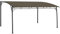 vidaXL Garten Sonnenschutz Pavillon Gartenpavillon Überdachung Partyzelt Pergola Terrasse Terrassenpavillon Gartenzelt 4x3x2,55m Taupe