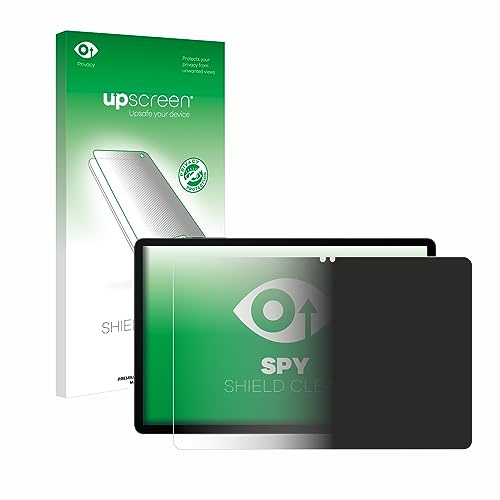 upscreen Blickschutzfolie für Samsung Galaxy Tab S9 5G | Anti-Spy Displayschutz Made in Germany Privacy Screen Protector Sichtschutz Blaulichtfilter Klare Folie