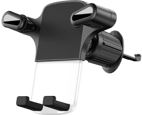 Support Smartphone pour Bouche d'Aération Téléphone Voiture Accroche Universel Compatible Porte Téléphone Rotatif à 360 Degrés pour Iphone 14/13/12 Pro Max Mini, Iphone 4-7 Pouces Smartphone