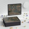 DucKey Keycap Storage Box, 3 Layers Trays, Black, Stackable, Lift-Off Lid, Smooth Surface, 130-140 Keycaps, 80mm Width