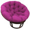 Papasan Kissen, Papasan Sitzkissen Polster Bodenkissen für Schwenksessel Hängesessel Kissen für Korbsessel Garten Stuhlauflag Schaukelkissen für Die, Swing Chair Kissen, Kissen für Hängesessel(Color:P