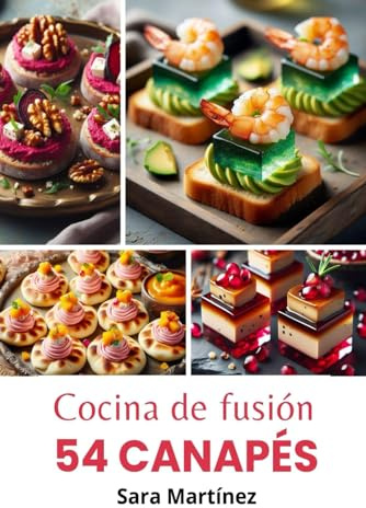 Cocina de fusión. 54 canapés.