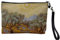 Vinci Rembrandt Klimt Vinci Rembrandt Klimt Canvas Linen Look Canvas Makeup Bag Toiletry Bag Coin Purse, Van Gogh Olive Trees, 23.5 x 15 cm, Makeup Bag