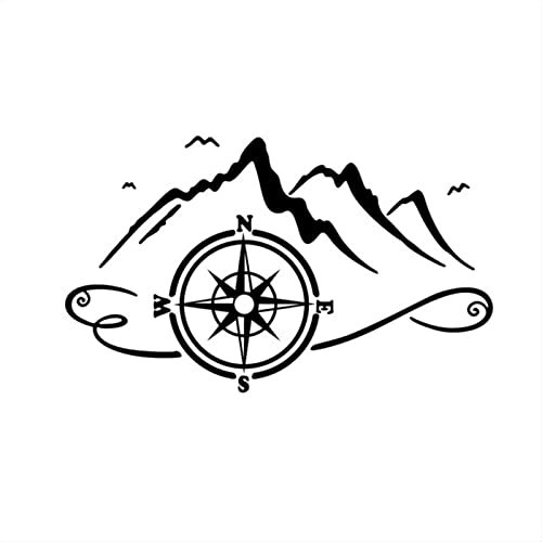 Auto PVC Aufkleber Lkw Dekoration Spaß Vinyl Seitentür Fenster Glas Aufkleber Aufkleber Für Lkw Motorrad SUV(Black,L 90X48CM)