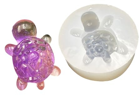 Moule à bijoux en silicone facile à démouler pour fabriquer des diamants complexes et des tortues