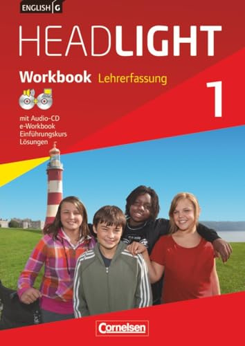 English G Headlight|NULL|Allgemeine Ausgabe|Band 1: 5. Schuljahr|NULL|NULL|Workbook mit Audio-CD und e-Workbook - Lehrkräftefassung|NULL
