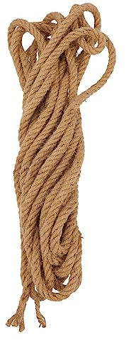 SHINEOFI Corda Di Juta Lavorata Mano Corda Decorativa Per Imballaggio Di Juta Per Feste e Album Di Ritagli Adatto Per Alberi Di Natale e Scatole Regalo