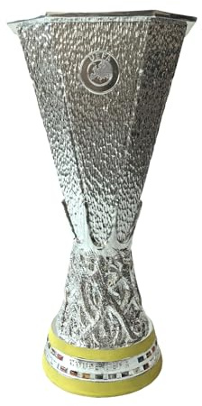 LNGODEHO European Football League Champions Cup Trophy Sports Souvenirs Fans Collectibles Home Decor Football Tournament Gifts (44cm/17.3inch)