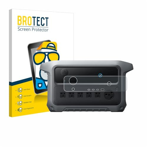 BROTECT Schutzfolie für Anker SOLIX C2000 Gen 2 | Entspiegelnder Displayschutz Made in Germany Matte Displayschutz-Folie Anti-Reflex Anti-Fingerprint Einfache Montage