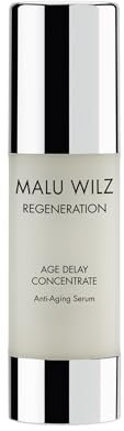Malu Wilz Age Delay Concentrate 30ml I Anti Aging Serum Gesicht I Falten weg Soforteffekt I Feuchtigkeitsspendende Gesichtspflege für straffe Haut
