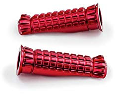 Puig 9192R Footpegs CNC machined aluminium, Red