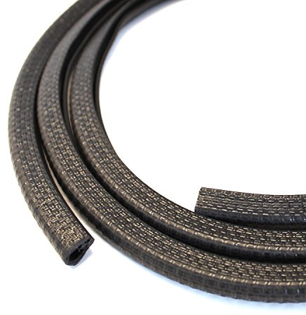 Edge Trim Black Small Height 9.5mm x Grip Range 3mm (1 Meter)