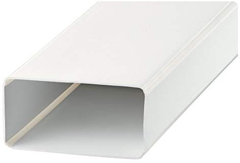 Kunststoff-Flachkanal L 0.5m 220mm x 90mm