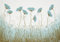 STROXTH WALLPAPER Papier Peint Panoramique Fleur Sur Mesure Murale 3d Paysage Lotus Chambre Salon Moderne Peint Main Tropical Jungle Bleu Floral Feuille De Lotus Enfant Adulte Poster Geant Mural