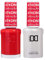 DND Duo Gel & Nail Polish Set - Striking Red 474-2x15ml