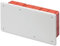 Gewiss Cassetta di derivazione e connessione per pareti in muratura con guida DIN Dimensioni 294x152x75 Coperchio Bianco RAL 9016 GW48007