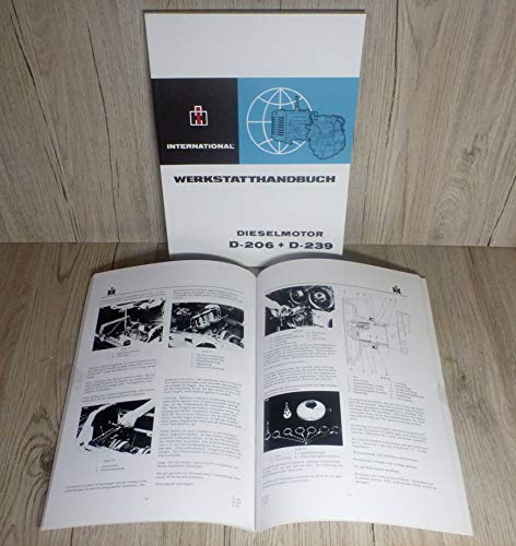 IHC Werkstatthandbuch Motor D-206 D-239