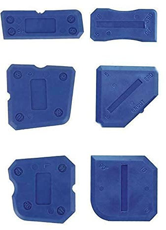 Xample® 5 Pieces Replacement Fugi Grouting & Professional Silicone Profiling & Applicator Tool Kit