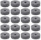 SUPERFINDINGS Set di Rondelle in Feltro per Piatti da 20 Pezzo Set di Feltrini per Piatti in Feltro per Batteria Grigio Set di Feltrini per Piatti in Feltro da 40.5x14.5 mm Rotondi Morbidi