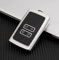 HooRLZ Protection Coque Clé R-enault, Compatible Pour R-enault Voiture Trafic Captur Arkana Clio Kadjar Koleos Megane Espace Master Scenic Dacia, Coque De Clé De Voiture En Silicone - 4 Boutons Argent
