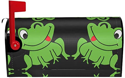 Wasserdichter Briefkasten mit niedlichem Frosch-Druck, für Standardgrößen oder große Briefkästen 53,3 x 45,7 cm