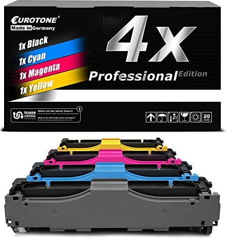 4X EuroPro Toner kompatibel für Canon MF724 MF728 MF729 MF8330 MF8340 MF8350 MF8360 MF8380 MF8540 MF8550 MF8580, 718