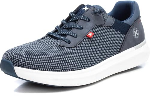 XTI Herren 142304 Sneaker, Marineblau, 43 EU